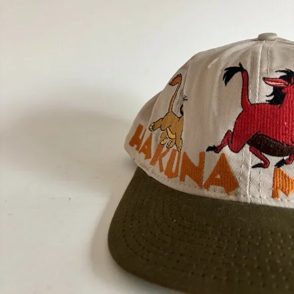 Vintage Disney Hakuna Matata Hat The Lion King - Picture 4 of 8